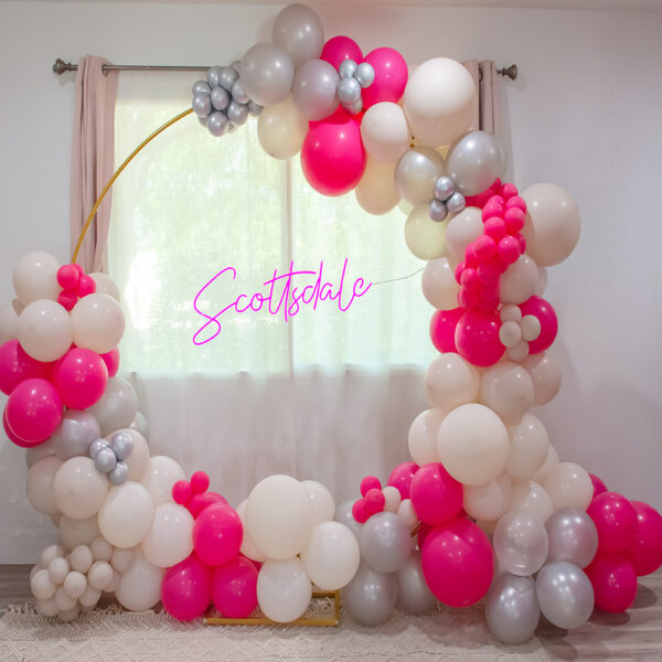 Brides and Baches Disco Cowgirl Boujee package backdrop for bachelorette party.