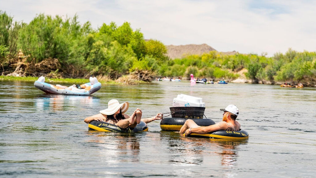Brides and Baches are your premier concierge service to book all your salt river tubing needs.