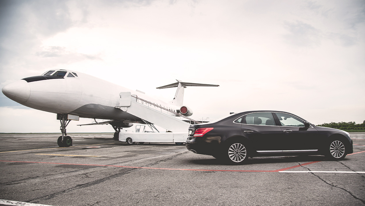 Let our concierge services plan your pickup and drop-off at the airport.