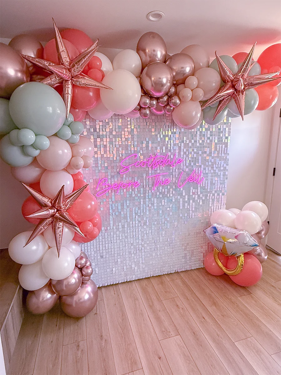 Scottsdale Before The Veil Backdrop Setup